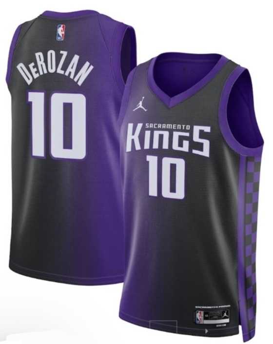 Men%27s Sacramento Kings #10 DeMar DeRozan Jordan Dri-FIT NBA Swingman Jersey Dzhi